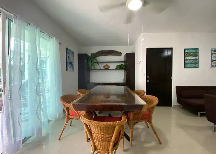 Apartment Charming 2br Downtown. Caribbean Allure Playa del Carmen