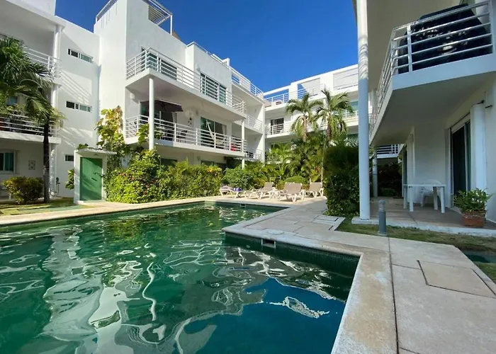 Apartment Charming 2br Downtown. Caribbean Allure Playa del Carmen